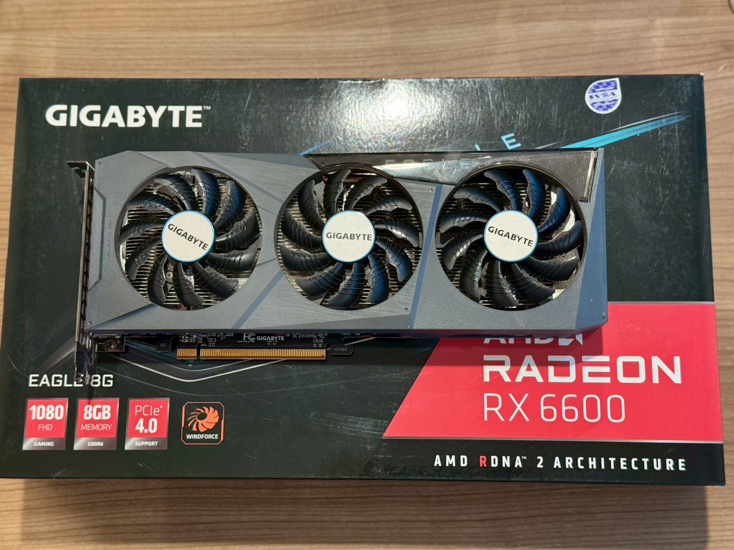 Radeon™ RX 6600 EAGLE 8G มือสอง สินค้ารับประกัน 15 วัน