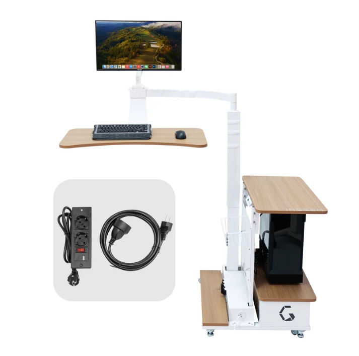 INGREM Floating Table (โต๊ะแบบลอย) สำหรับเกมเมอร์ ระบบไฟฟ้าปรับได้ต่ำสุด 56 CM thumbnail