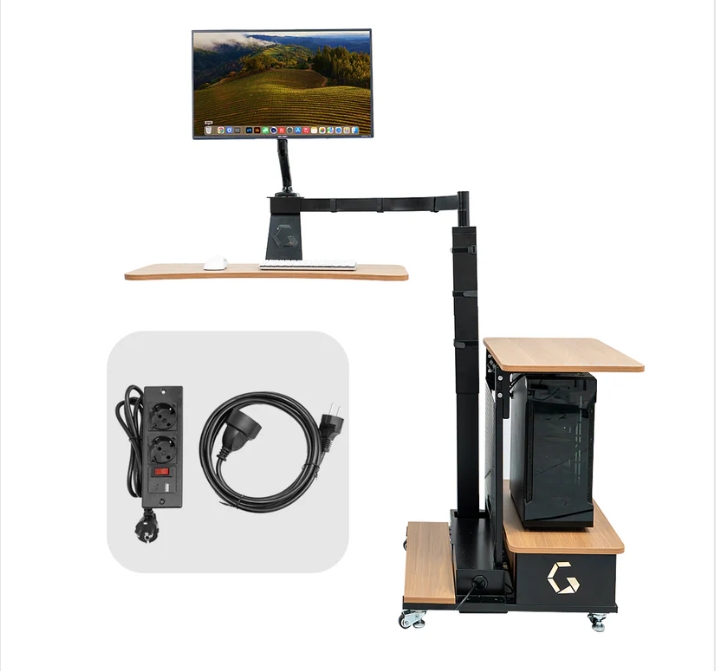 INGREM Floating Table (โต๊ะแบบลอย) สำหรับเกมเมอร์ ระบบไฟฟ้าปรับได้ต่ำสุด 56 CM thumbnail